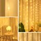 Romantic 200 LED Curtain Lights – 8 Lighting Modes with US Plug (6ft x 9ft)